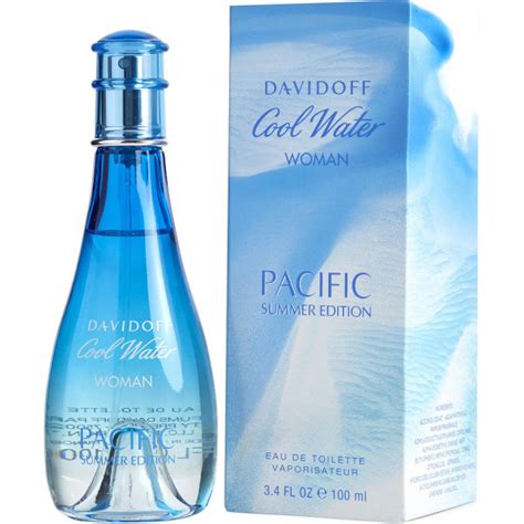 Eau De Toilette Spray Cool Water Pour Femme Pacific Summer De Davidoff