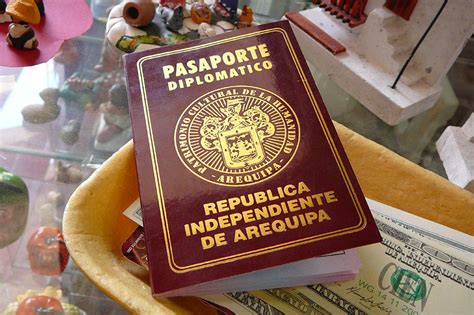 Detalles Del Famoso Pasaporte De Arequipa