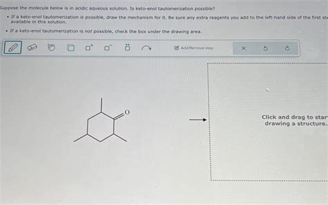 Fuppose The Molecule Below Is In Acidic Aqueous Chegg