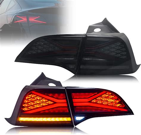 Amazon Vland Led Smoked Tail Lights Assembly Compatible For