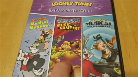 Tom And Jerry Scooby Doo And Looney Tunes Music Triple Feature Dvd