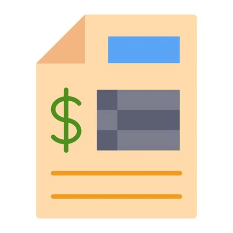 Premium Vector Invoice Icon