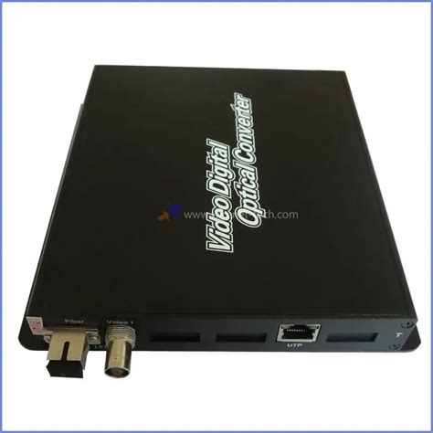 1 Channel Digital Video Fiber Optic Media Converter With Bnc Fc St