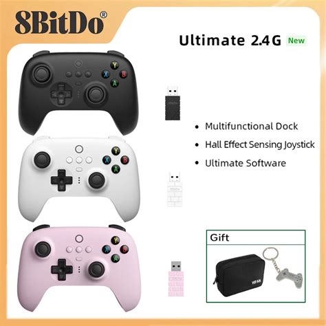 8bitdo CONTROLADOR DE JUEGOS inalámbrico Ultimate 2 4G Gamepad con