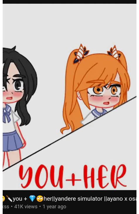 I just wanted gacha yandere simulator video's : r/GachaClubCringe