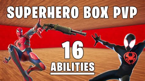 🦸 Superhero Box Pvp 📦 Lemongaming Fortnite Creative Map Code