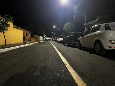 Programa De Pavimenta O Comunit Ria Inaugura Nova Rua