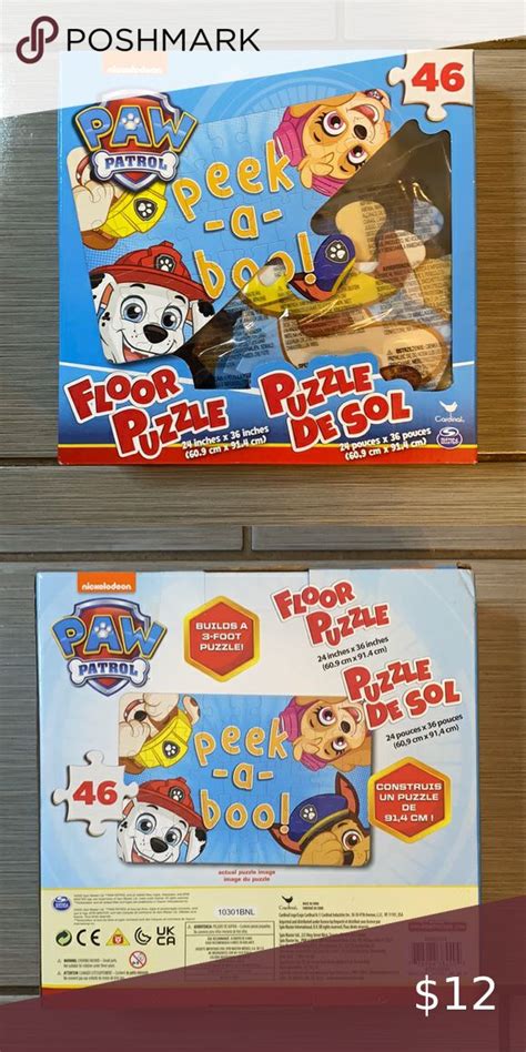 Paw Patrol 46pc Floor Puzzle Paw Patrol, Floor Puzzle, Puzzle Shop ...