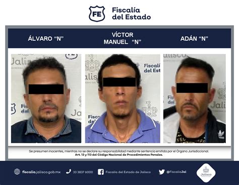 Vinculan A Proceso A Tres Sujetos Que Fueron Detenidos En Diferentes