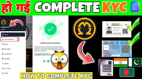 ह गई COMPLETE OMEGA KYC WITHOUT PASSPORT OMEGA KYC HOW TO KYC