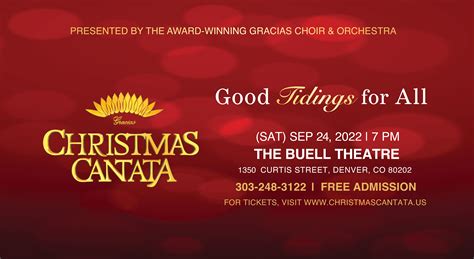 Christmas Cantata | Denver Performing Arts Complex