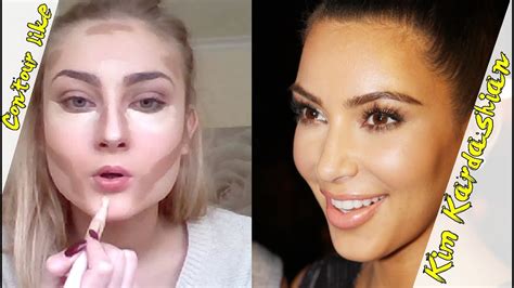 Kim Kardashian Makeup Contouring Tutorial