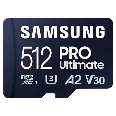 Samsung 512GB PRO Ultimate microSD Card MB-MY512SA. - Buy Online with ...