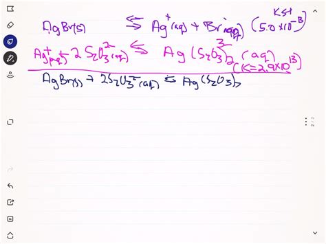 SOLVED Solutions Of Sodium Thiosulfate Are Used To Dissolve Unexposed