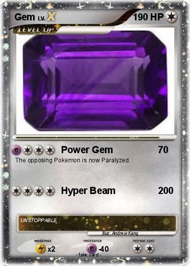 Pokémon Gem 44 44 Power Gem My Pokemon Card