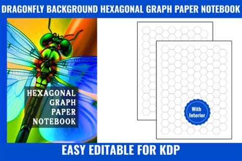 Hexagonal Graph Paper Notebook Graphic by mstmahfuzakhatunshilpe · Creative Fabrica