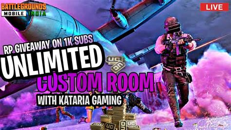 Bgmi V Tdm Room Live Unlimited Let S Practice Tdm Custom Room