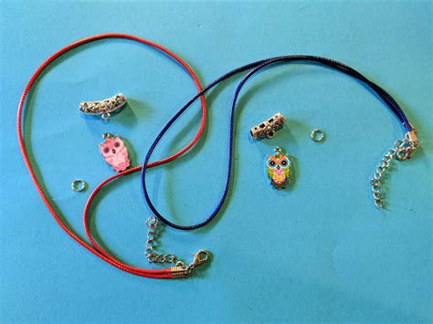 Whoo Wants to Make a Charm-ing DIY Owl Necklace? - Mama Likes This