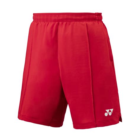 Yonex Shorts Ex Ruby Red Yonex Badminton Shorts