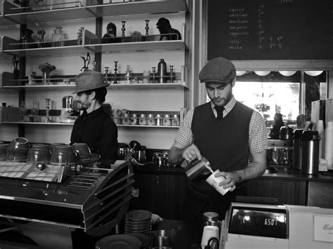 Hipster Baristas At Stumptown Coffee In NYC Stumptown Coffee Hipster