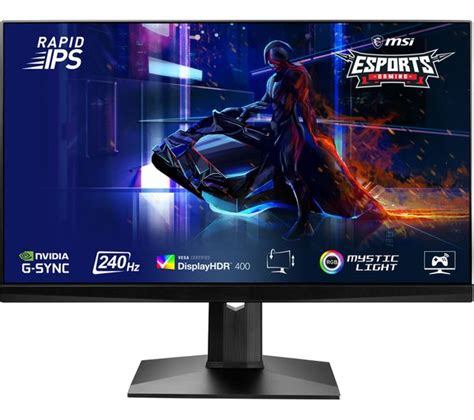 MSI Optix MAG251RX Full HD 24.5" IPS LCD Gaming Monitor - Black - 9S6 ...