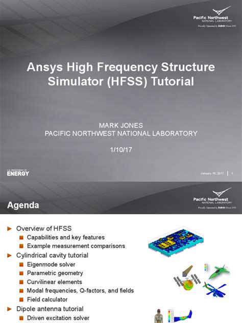 Ansys Hfss Tutorial Pdf Pdf Finite Element Method Antenna Radio