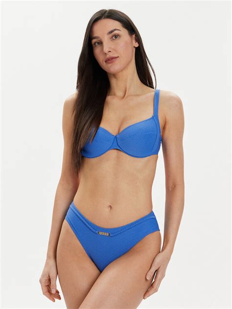 Selmark Bikini Oberteil Bj Blau Modivo De