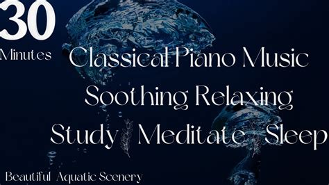 30 Minutes Classical Piano Music For Sleep Relaxation Youtube