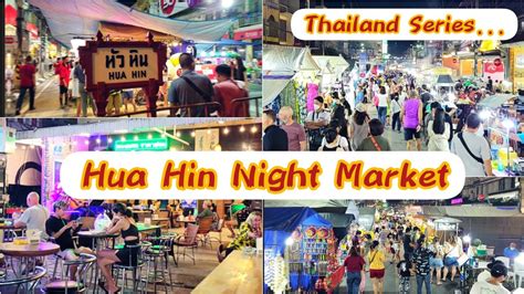 Night Market Hua Hin Thailand Hua Hin Vlog Hua Hin Tourism Hua