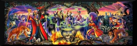 Disney Villains Painting at PaintingValley.com | Explore collection of Disney Villains Painting