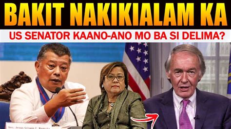 Kakapasok Lang Doj Sec Remulla Panawagan Ni Us Senator Ed Marky Na