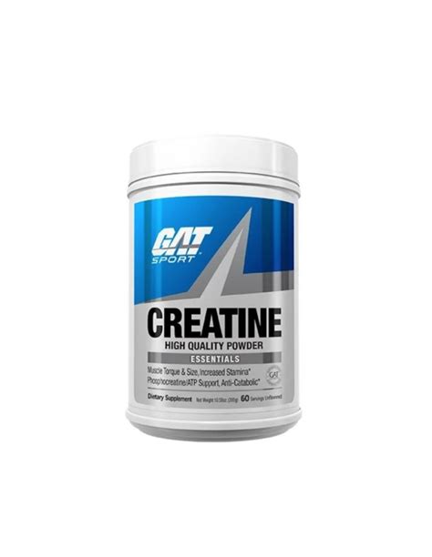 CREATINA GAT MONOHIDRATADA 300 Gr Dasha Fitness Tienda De