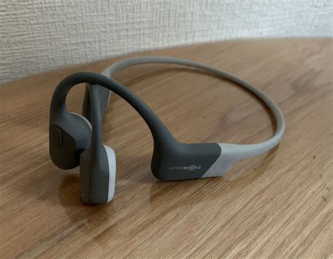 ジャンク品 アフターショックス Aftershokz エアロペックスAeropex ルナグレー LUNAR GRAY イヤフォン 売買された