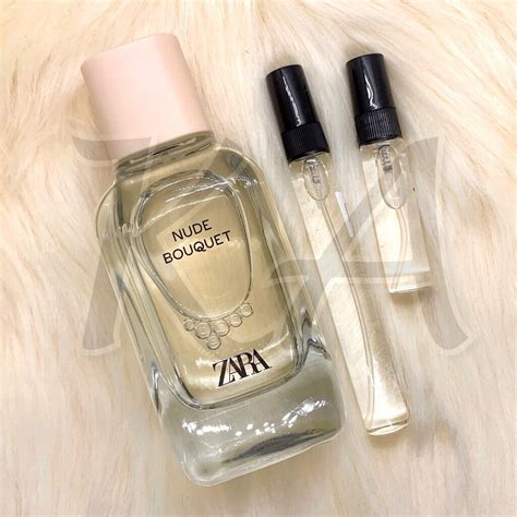 Nude Bouquets Repack Decant Original ZARA Men Women Fragrance Perfume Travel Pocket Gift