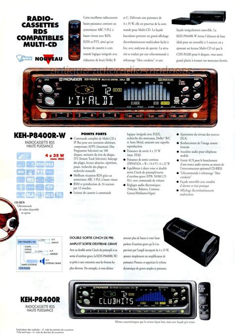 Catalogue Pioneer Car Radio 1996 97 5