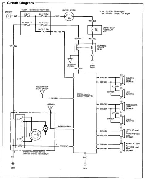 1996 Honda Accord Ignition Wiring Diagram