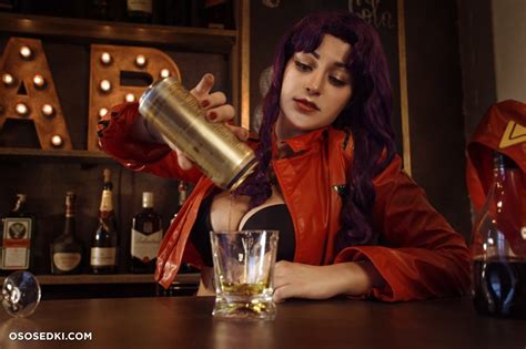 Senedy Evangelion Misato Katsuragi Naked Cosplay Asian 11 Photos