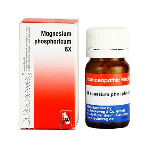 Buy Dr Reckeweg Magnesia Phosphoricum 6X Tablet 20 Gm Online At