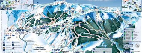 Alto Sangro - Roccaraso Trail Map • Piste Map • Panoramic Mountain Map