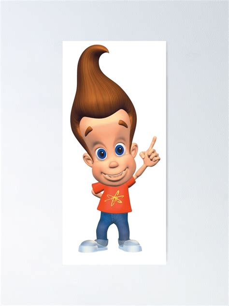 "Jimmy Neutron" Poster for Sale by WalrusClothesCo | Redbubble