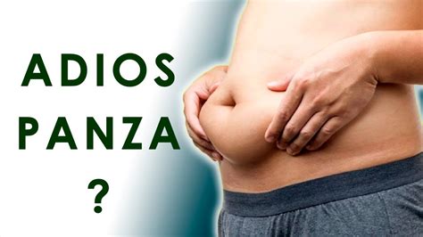 Cómo BAJAR la PANZA NO hagas Abdominales YouTube