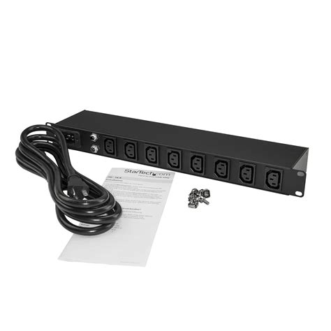 1U 8 Port Rack Mount PDU C13 Socket 16A Rack PDUs Server Rack