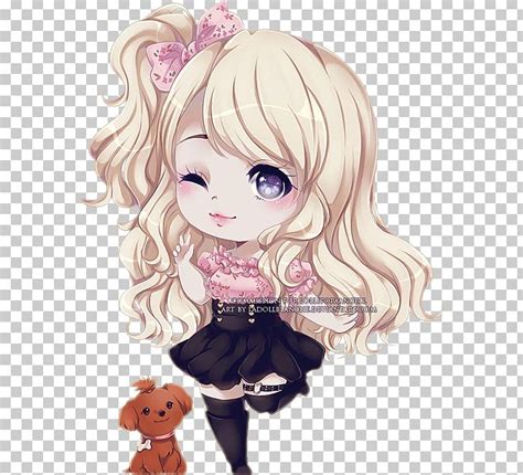 Chibi Anime Drawing Kawaii Art Png Clipart Anime Art Barbie Black