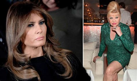 Melania Trump Feud With Ivana Reignites After Donald Trumps First Wife