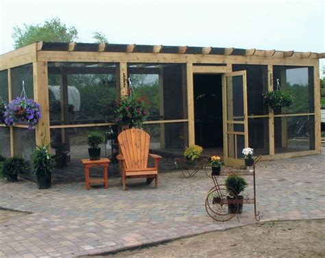 Screened Pergola Design Ideas