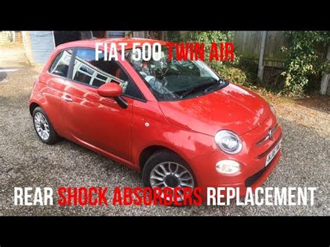 Fiat 500 Rear Shock Absorbers Replacement YouTube