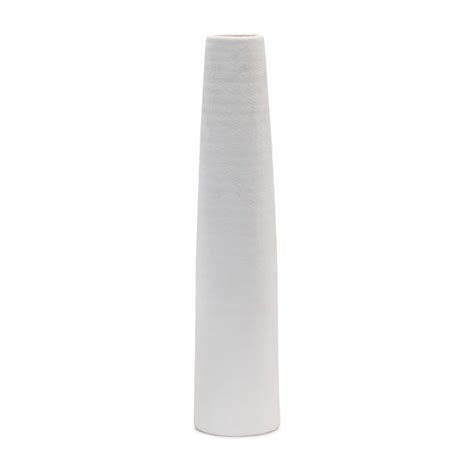 20 White Ceramic Slim Vase Wilford Lee Home Accents