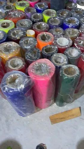 Korean Plain Heat Transfer Vinyl Rolls Packaging Size 22 Thickness