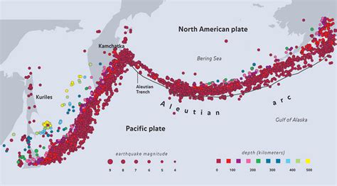 Aleutian Trench Map