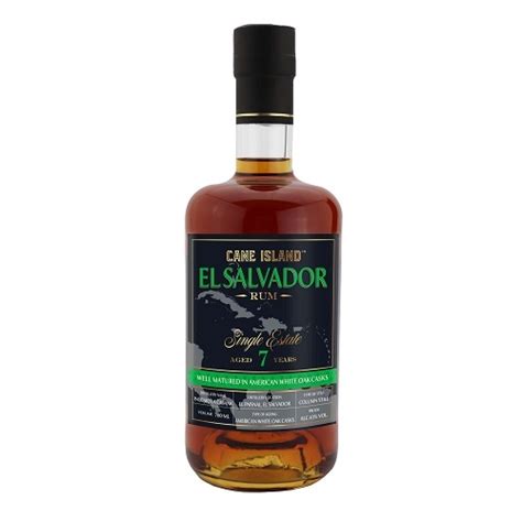 Cane Island Single Estate El Salvador 7 Years 70CL Club Rum Club Rum